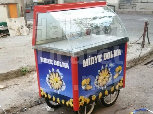 Dort Tekerli Midye Arabasi 2