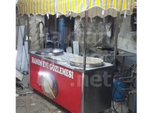 Gozleme Yufka Acma Pisirme Tezgahi Tenteli Camli 1